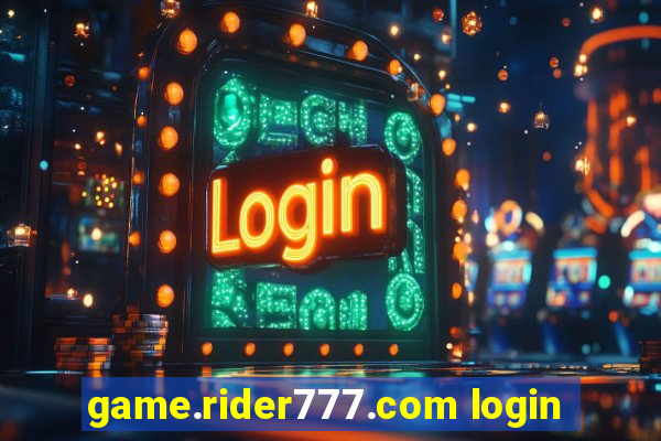 game.rider777.com login